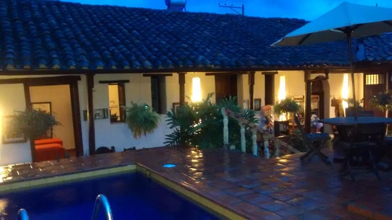 La Serrana Hostal Spa Socorro Exterior photo