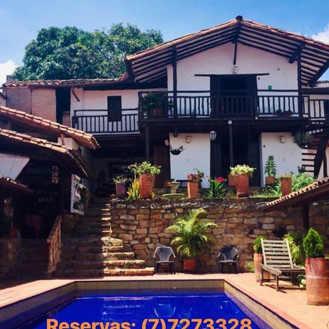La Serrana Hostal Spa Socorro Exterior photo
